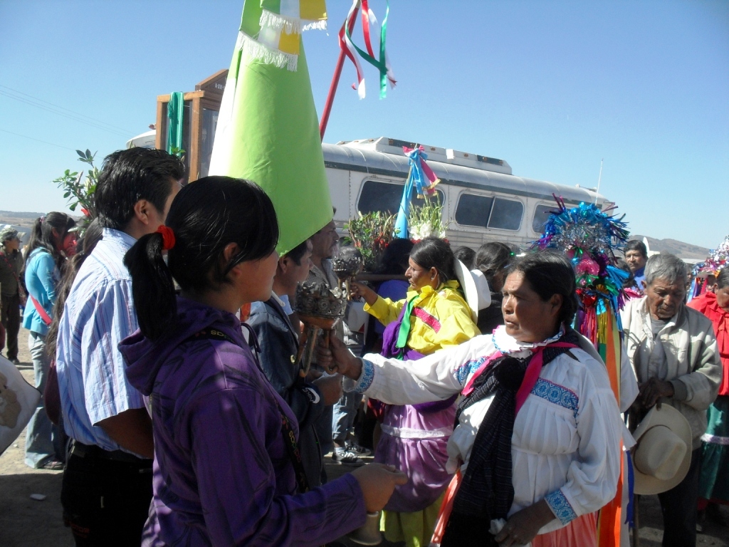 Danza típica en celebración